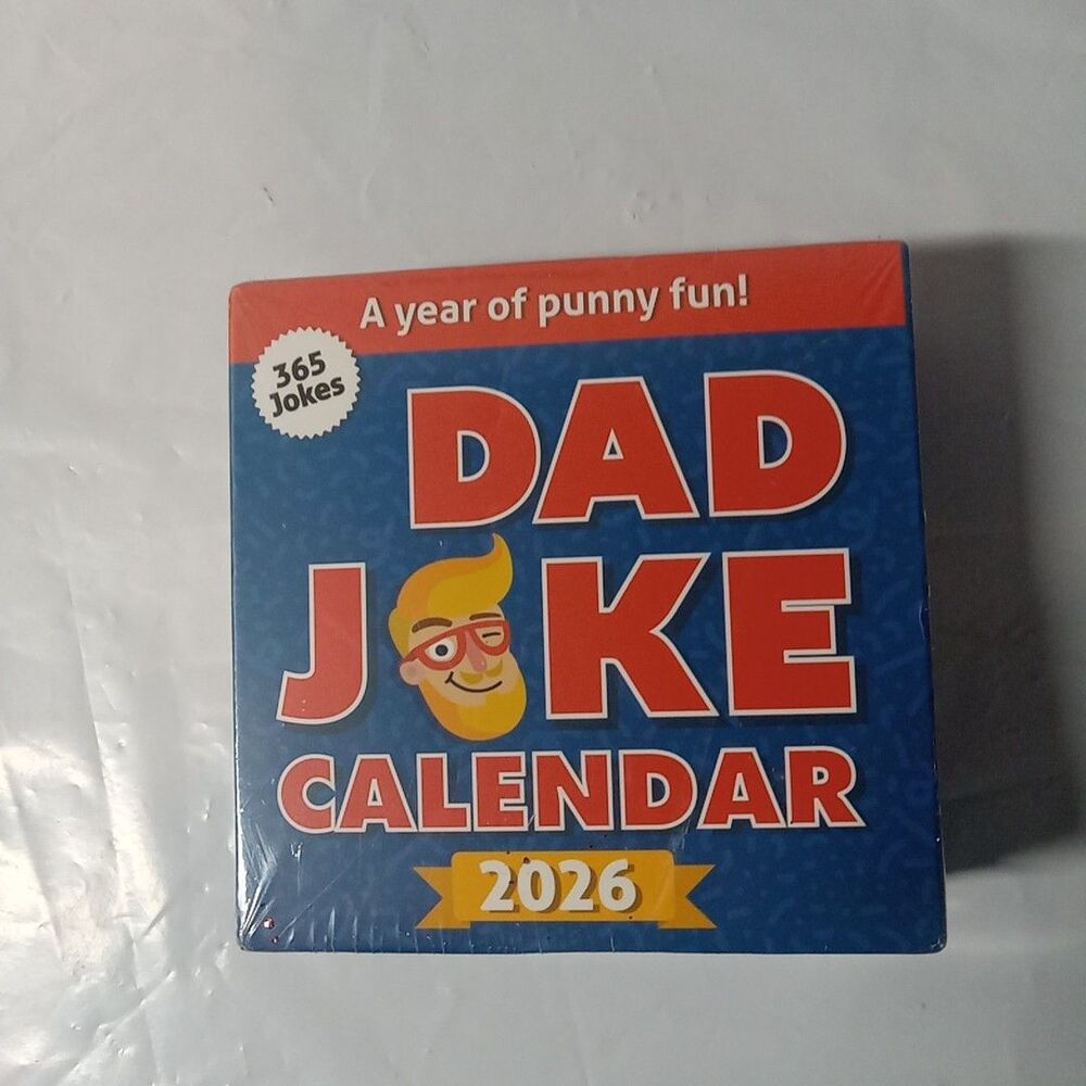 Dad Joke Desk Calendar 2026 | Page A Day Tear Off Calendar 2026 Edition Two